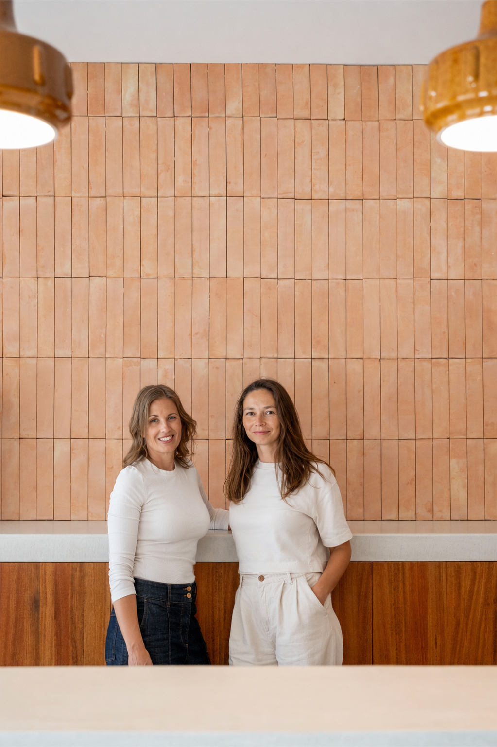 Cia and Iulia, founders of Tunos Interior Design